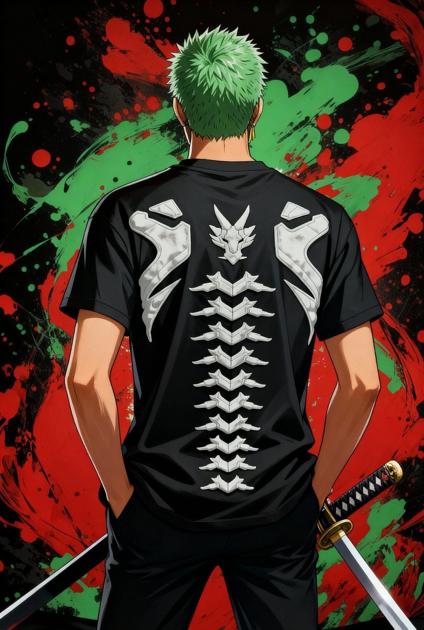 Kaiju 8 - White Premium Oversized