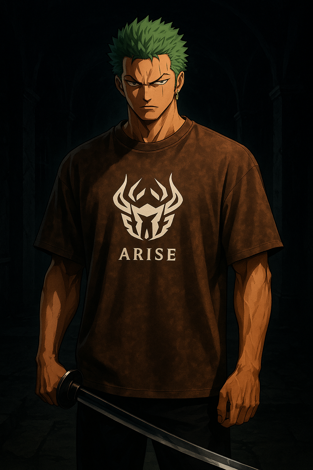 Solo Leveling - Premium Oversized Acidwash - Image 3