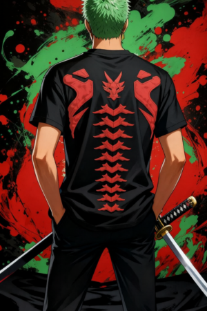 Kaiju 8 - Red Premium Oversized