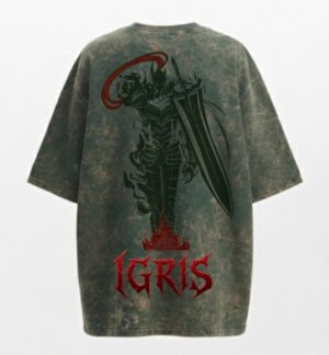 Solo Leveling - IGRIS Oversized Acidwash